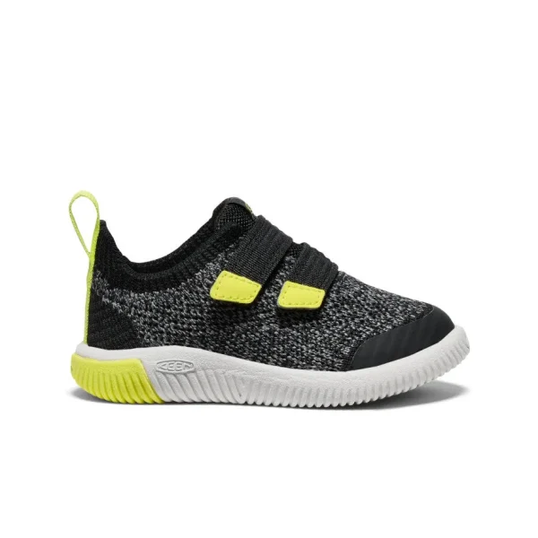 Toddlers’ KNX Knit Double Strap  |  Black/Evening Primrose