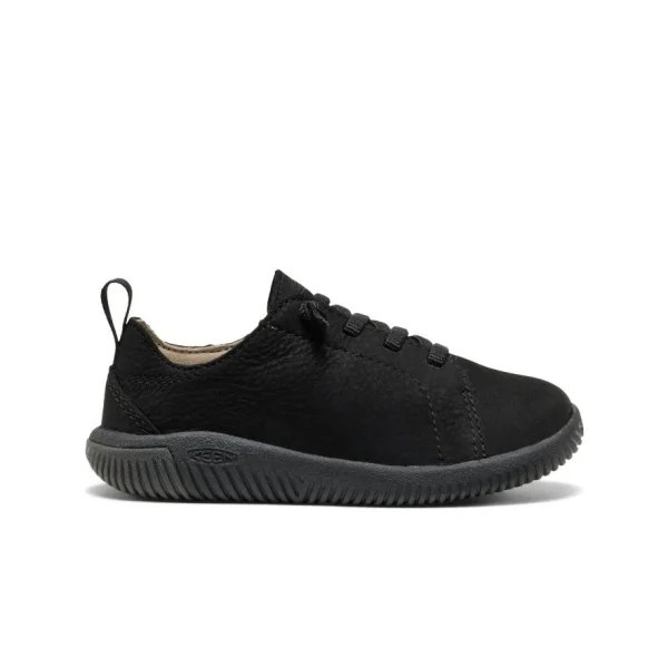 Little Kids’ KNX Leather Sneaker  |  Triple Black