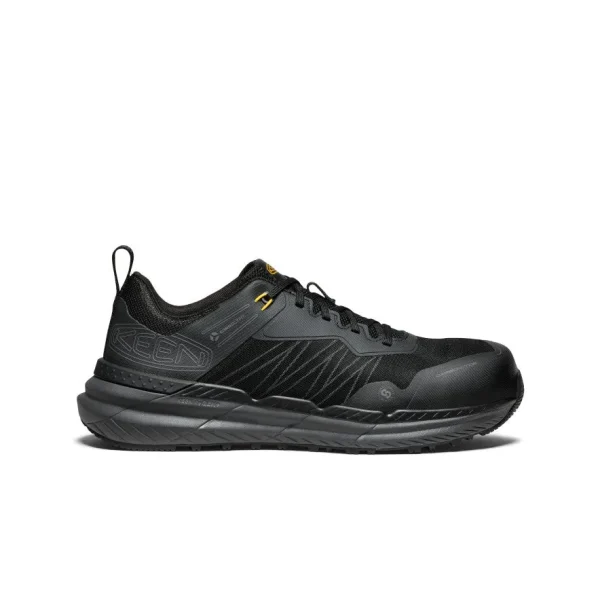 Men’s Speedworks Work Sneaker (Carbon Toe)  |  Black/Steel Grey