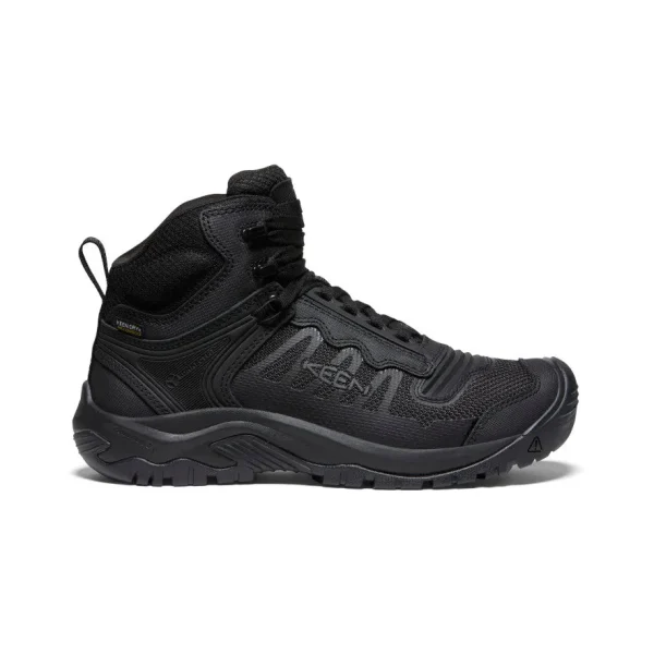 Men’s Reno Waterproof Mid (Soft Toe)  |  Black/Black