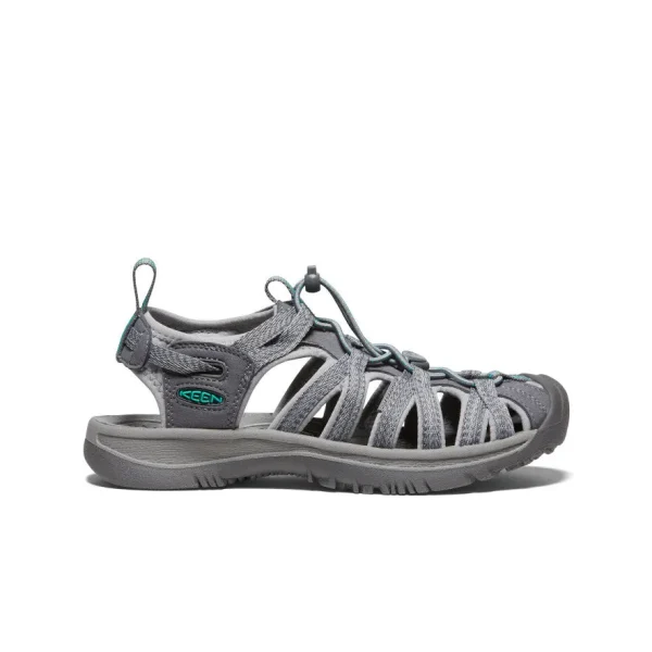 Women’s Whisper  |  Medium Grey/Peacock Green