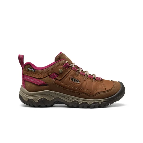 Women’s Targhee IV Waterproof Hiking Shoe  |  Bison/Beaujolais