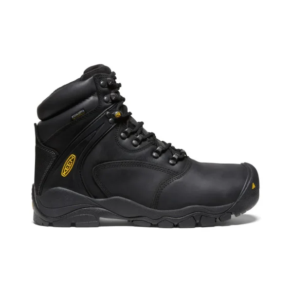 Men’s Louisville 6 Waterproof Boot (Steel Toe)  |  Black
