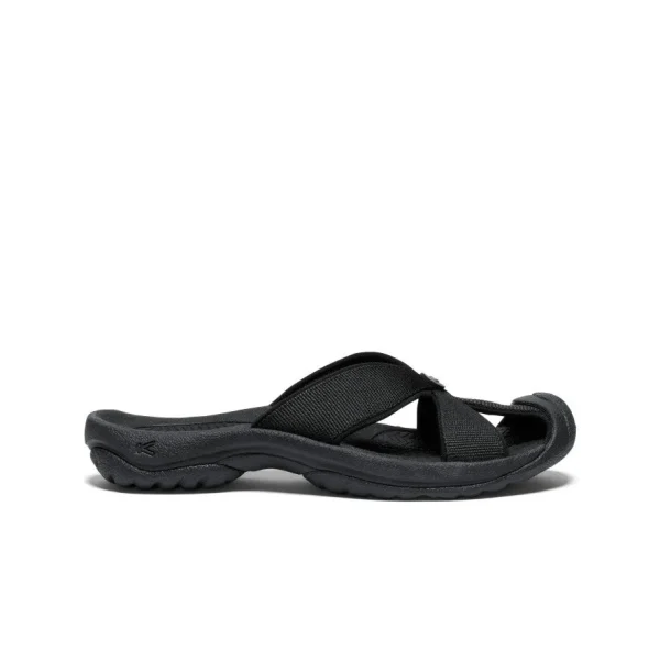 Women’s Bali Slide Sandal  |  Black/Steel Grey
