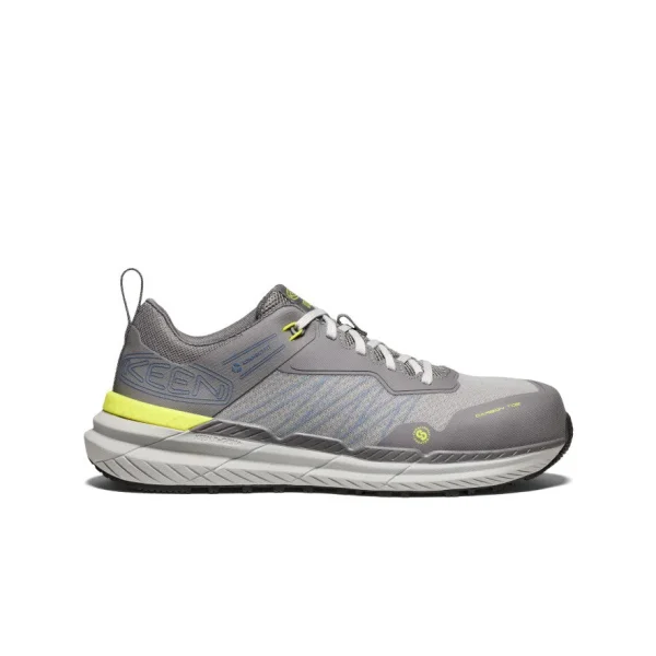 Men’s Speedworks ESD Work Sneaker (Carbon Toe)  |  Steel Grey/Vintage Indigo