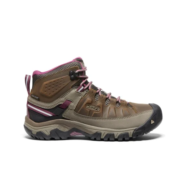 Women’s Targhee III Waterproof Mid  |  Weiss/Boysenberry