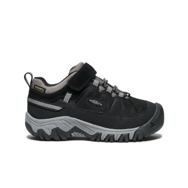 Little Kids’ Targhee IV Waterproof Hiking Shoe  |  Black/Steel Grey