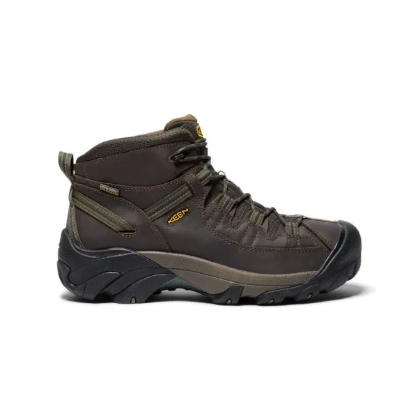Men’s Targhee II Waterproof Mid Wide  |  Canteen/Dark Olive