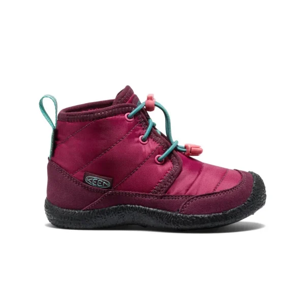 Little Kids’ Howser II Waterproof Chukka  |  Beaujolais/Pool Blue