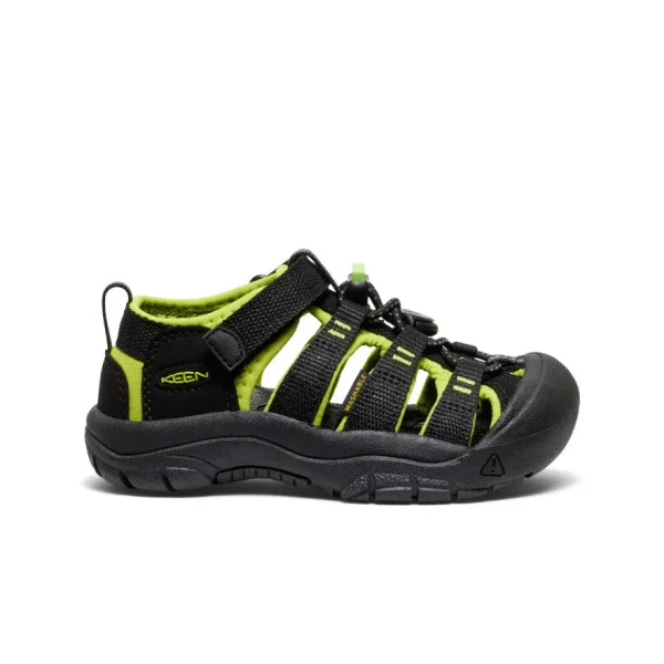 Little Kids’ Newport H2  |  Black/Lime Green