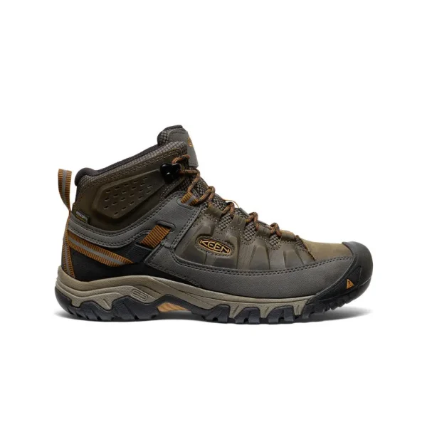 Men’s Targhee III Waterproof Mid Wide  |  Black Olive/Golden Brown