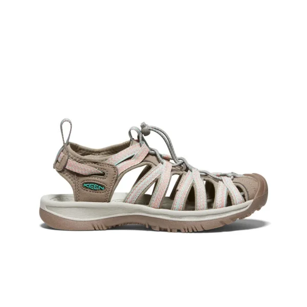 Women’s Whisper  |  Taupe/Coral