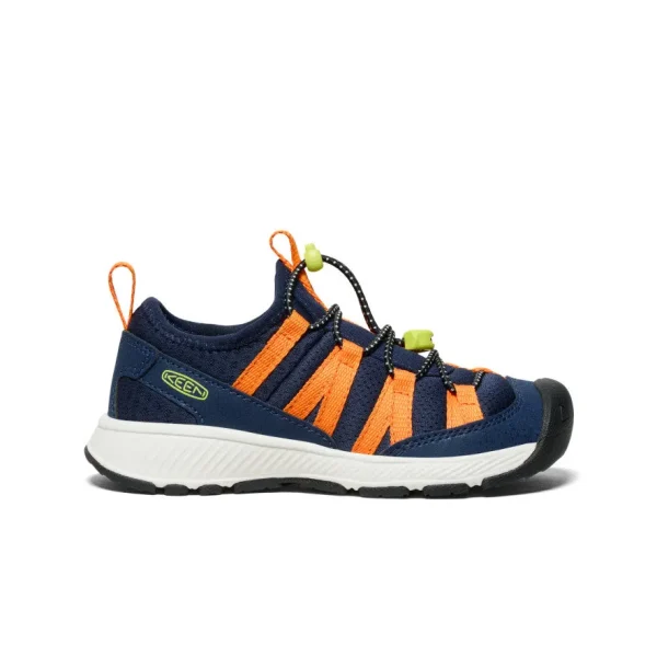 Little Kids’ Motozoa Sneaker  |  Naval Academy/Bright Marigold