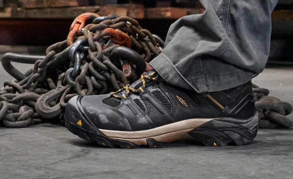 Men’s Lansing Mid Waterproof (Steel Toe)  |  Raven/Tawny Olive - Image 5