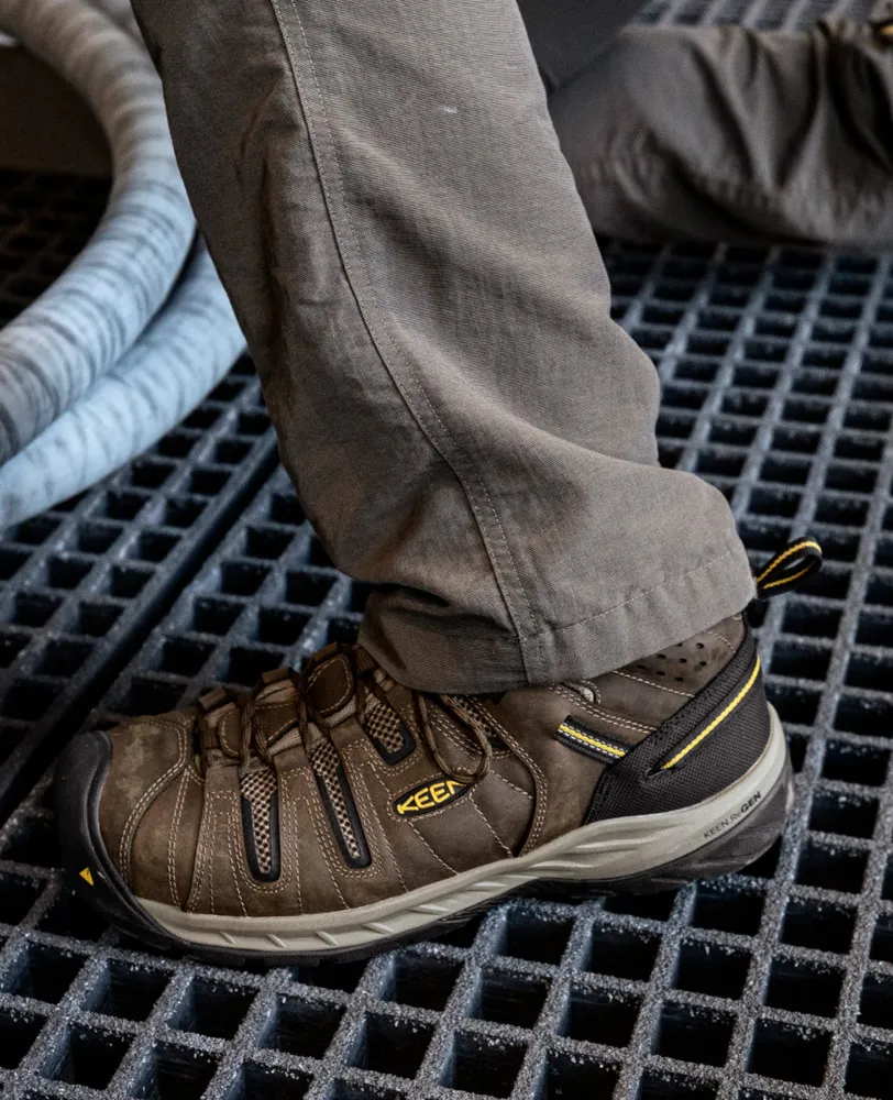 Men’s Flint II Boot (Steel Toe)  |  Cascade Brown/Golden Rod - Image 8
