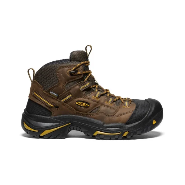 Men’s Braddock Waterproof Mid (Steel Toe)  |  Cascade Brown/Tawny Olive