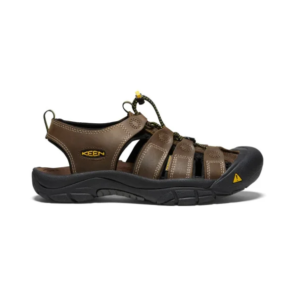 Men’s Newport Leather Sandal Wide  |  Bison