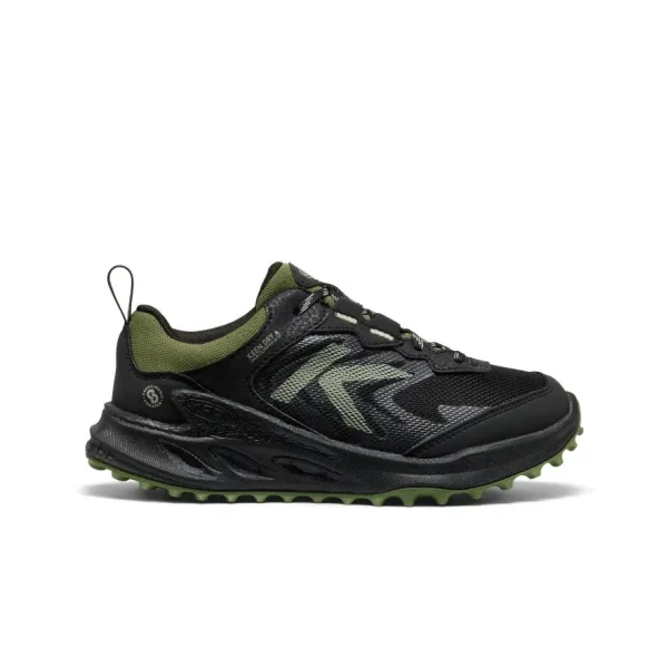 Big Kids’ Zionic Waterproof Shoe  |  Black/Bronze Green