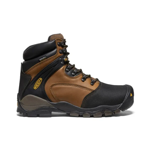 Men’s Louisville 6 MET Waterproof Boot (Steel Toe)  |  Slate Black