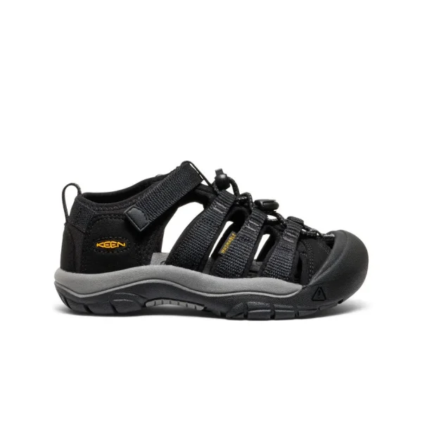 Little Kids’ Newport H2  |  Black/KEEN Yellow