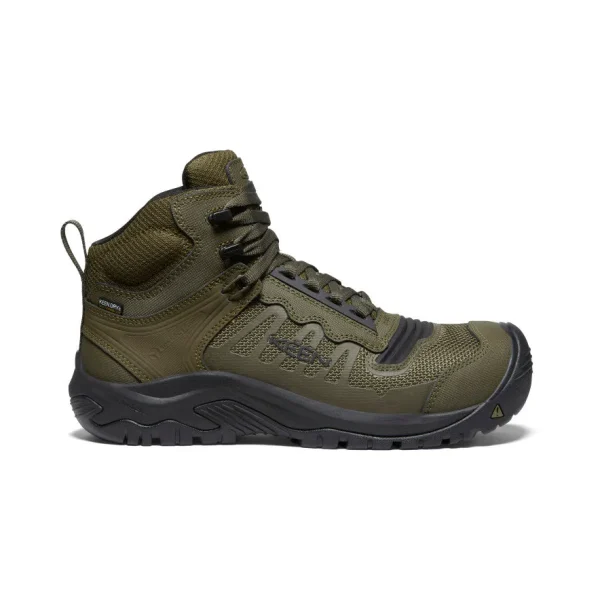 Men’s Reno Mid Waterproof (Carbon Toe)  |  Dark Olive/Black