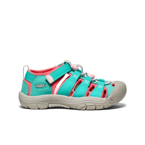 Big Kids’ Newport H2  |  Bright Aqua/Giggle Pink