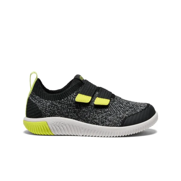 Little Kids’ KNX Knit Double Strap  |  Black/Evening Primrose