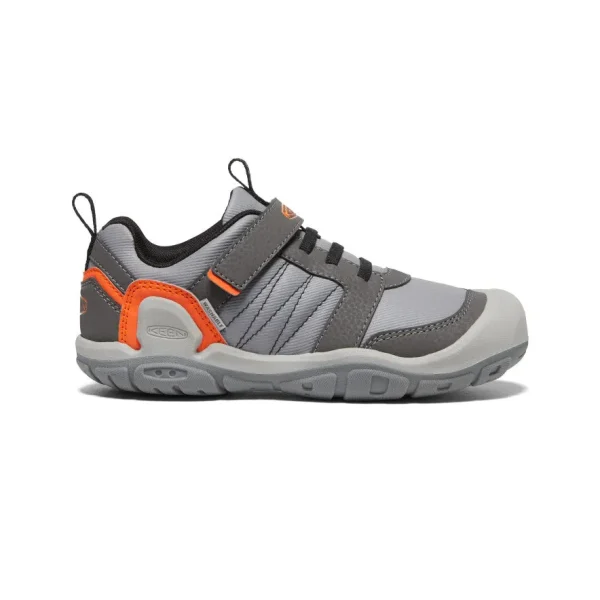 Big Kids’ Knotch Peak Sneaker  |  Magnet/Safety Orange